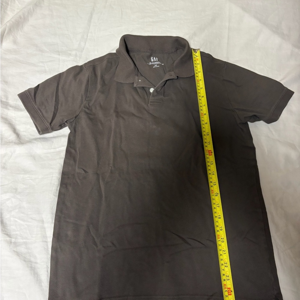GAP Men's Dark Brown Polo Shirt